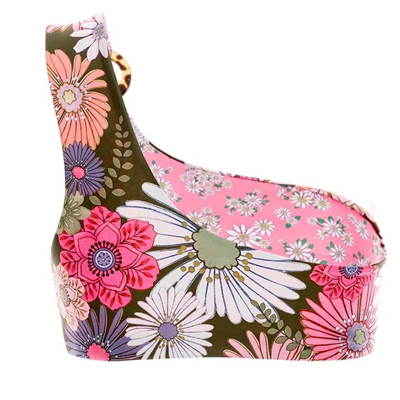 NWTS CLORI REVERSIBLE BIKINI TOP (XL) - Picture 3 of 16